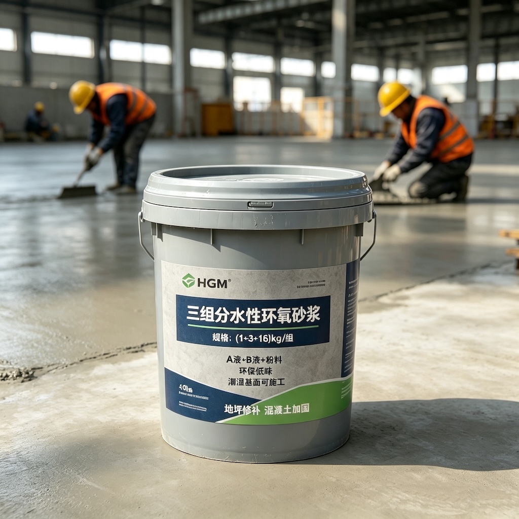 新芜三组份水性环氧砂浆